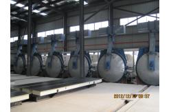 China Concrete Autoclave With Hydraulic Pressure Door-Opening And Safety Interlock supplier