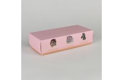 China Custom Pink Printing Base And Lid Box Soy Candle Gift Box Packaging supplier