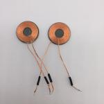 Wireless charging receiving coil copper air core winding coil