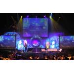 Advertisement  COB P2.5  IP65 led wall Stage screen display indoor Brightness 800 , 3G WIFI for sale