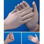 Natural Rubber Latex Disposable Exam Gloves Non Sterile Powdered for sale