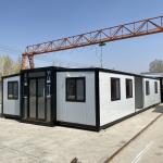 Prefab Portable Buildings 20ft 40ft Expandable Homes Prefab Expandable Container Homes Home Office Tiny House for sale