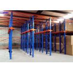 Heavy Duty Pallet Racking System , Drive In Drive Through Racking Powder Coated