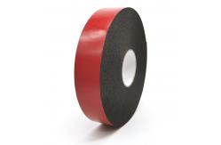 China Automotive PE Foam Tape , Anti Water Red Double Sided Tape For Car Signage supplier