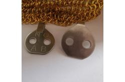 China Reusable Insulation Blankets SS Lacing Hook 22 Mm Head supplier