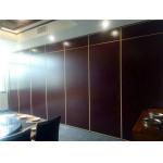 Floor To Ceiling Hanging System Hotel Folding Partition Walls Mdf Melamine Surface