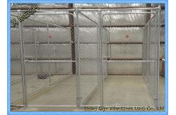 China 3 Foot Industrial Chain Link Fence Fabric Durable Strong Surface Low Maintenance supplier