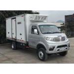 Refrigerated Mini Electric Truck 1.5T Loading Freezer Truck For Fresh Food Delivery for sale