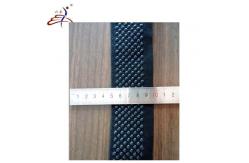 China Silicone Non Slip Elastic Tape 1mm 2mm Polyester Rubber Woven Webbing supplier