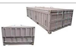 China 20ft Half Height Container General Purposes -40 °C -70°C High Strength supplier