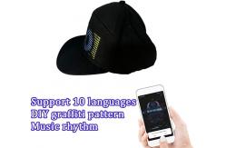 China Programmable DIY Text Pattern Bluetooth LED Hat App Control Magic Display LED Hat supplier