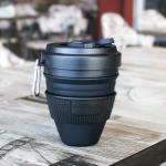 OEM ODM 450ML Novelty Collapsible Silicone Coffee Cup