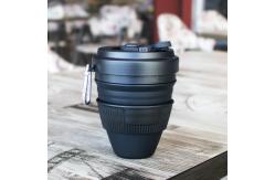 China OEM ODM 450ML Novelty Collapsible Silicone Coffee Cup supplier
