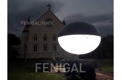 China Windproof stable dimmable inflatable lighting balloon for filming photos studios supplier