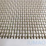 Champagne Golden 304 Architectural Mesh Facade Exterior Metal Wire Cladding