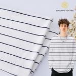Fashion Knit Tightly Cotton French Terry Fabric Pique Pattern Low Shrinkage for sale
