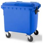 1100 Liter Outdoor Dumpster Garbage Bin Industrial Outdoor Plastic Garbage Bin Recycle Bin for sale