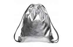 China Custom PU Leather Drawstring Bags Headset Waterproof Storage String Bag supplier