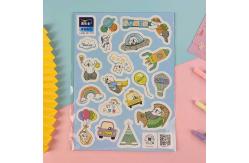 China 128gram Paper Sticker Sheets supplier