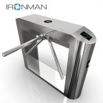 SUS304 Half Height Turnstile Access Control Security Turnstile Gate With Face Recognition for sale