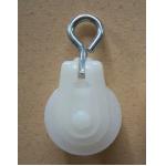 20mm 45mm 90mm Cast Iron Nylon Poultry Pulley Automatic Chicken Feeder System for sale