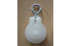 China 20mm 45mm 90mm Cast Iron Nylon Poultry Pulley Automatic Chicken Feeder System supplier