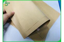 China 50GRAM TO 450GRAM Unbleached Kraft Paper Jumbo Rolls With Food Grade supplier