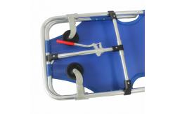 China 185CM Folding Rescue Wheeled Emergency Room Stretcher 60 Deg Hospital Ambulance supplier