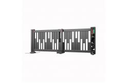 China Ankuai High Security Retractable Sliding Gate Automatic Telescopic Sliding Driveway Gate supplier