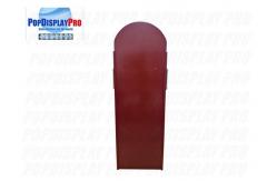 China 4 Shelves MDF Merchandising Shelf  Heavy Duty Holding Capability supplier