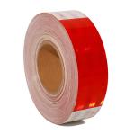 50mm *45.72m Roll Strong Waterproof Reflective Conspicuity Sticker For Trailers for sale