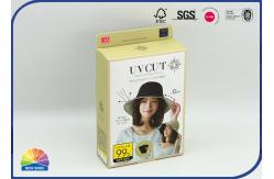 China Rectangle 350gsm Coated Paper Folding Box CMYK Print For Retail supplier