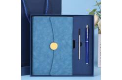 China Customized Logo A5 Notebook Gift Box High End Business Set Signature Pen supplier