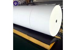 China 100% Virgin Pulp Black Image Thermal Paper Jumbo Roll 48gsm supplier