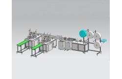 China Disposable 3 Ply Outer Earloop Mask Making Machine Beautiful Appearance supplier