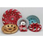 4 Concrete 1.9cm Hole Diamond Grinding Cup Wheel No 46 Grit 10cm Turbo for sale