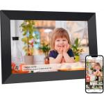RoHS 10.1 Smart WiFi Photo Frame , 1280x800 Digital Smart Picture Frame for sale