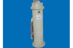 China 18KW Cylindrical PTFE Immersion Heater For Chemical Solutions supplier