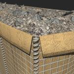 Square Hole Mil 1 3.0mm Hesco Barrier Fortress