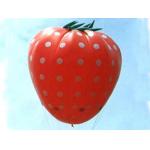 Red stawberry with dots inflatable helium balloon for sale