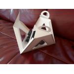 Pyramid Shape Macaron Stand Paper Pyramid Macaron Display Shelf Hold 18 Pcs