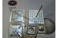China Square Metal Self Locking Washer With Beveled Edges 64x64mm For Insulation Pins supplier