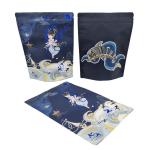Custom Printed Ssmell Proof Bags with Logo Stand Up Aluminum Foil Zipper Bag with UV Printed for sale