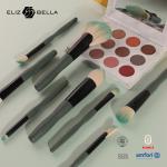 8Pcs Essential Cosmetic Brush Set OEM ODM With Synthetic Bristles for sale