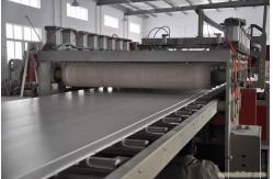China Wood Plastic Board Extrusion Line , Plastic Extrusion Machinery supplier