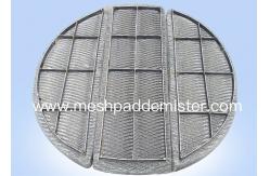 China Wire 304SS Material Choice Anti Corrosion Mesh Pad Demister supplier