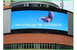 China Easy Repair P10 Outdoor LED Billboard Rental Led Screen With Iron Cabinet supplier