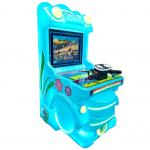 Dreamland colorful bus children game machine coin operated plastic motorcycle arcade machine for kids land for sale