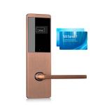High Security Hotel Lock Smart with Hotel Room Card and Mechanical Key for sale