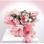 Vintage Newspaper Waterproof Flower Wrapping Paper For Bouquet Florist for sale